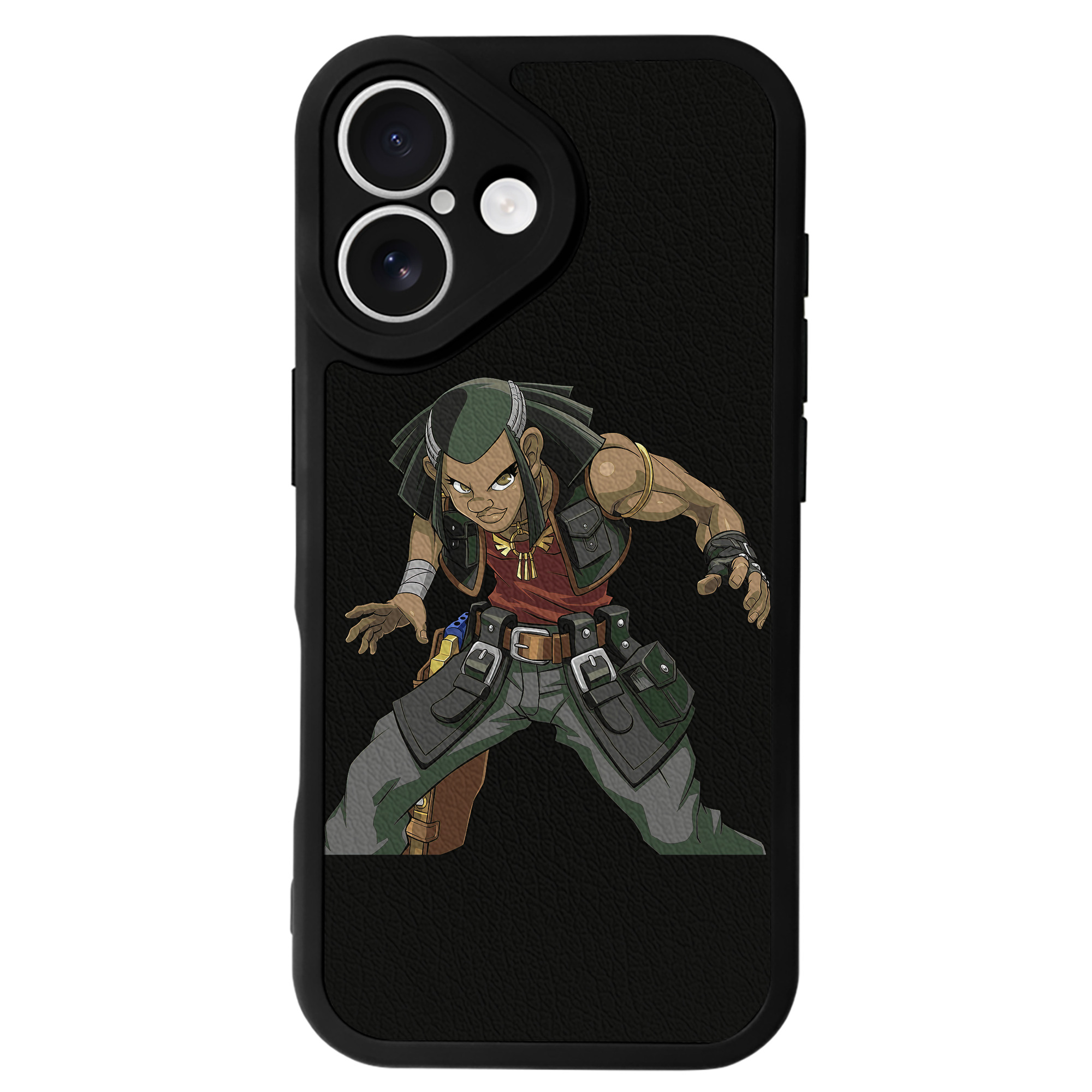 （画像用） 遊☆戯☆王 Yu-Gi-Oh! 【iPhone 16シリーズ対応】シリコンスマホケース（レザー調） 材質：シリコン